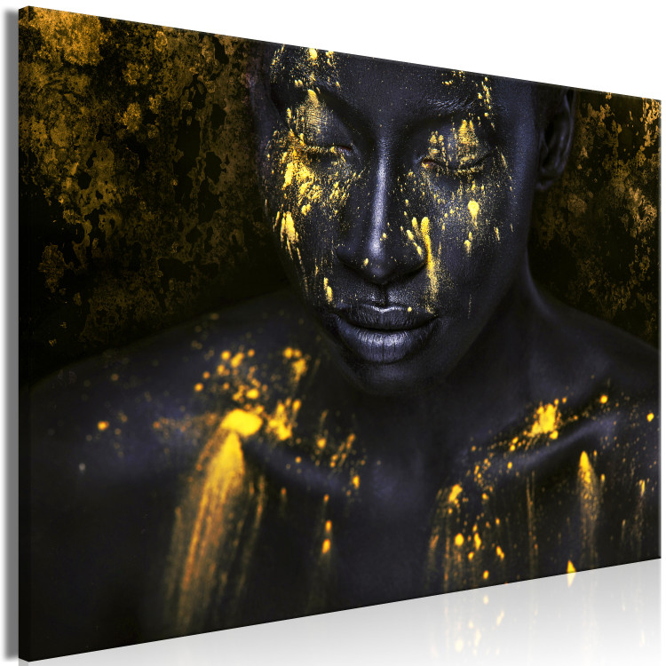 Large canvas print Bathed in Gold [Large Format] 130299 additionalImage 2