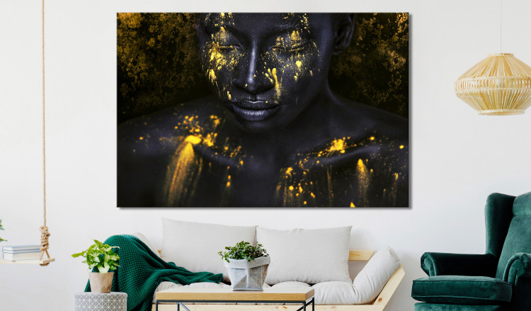 Large canvas print Bathed in Gold [Large Format] 130299 additionalImage 5
