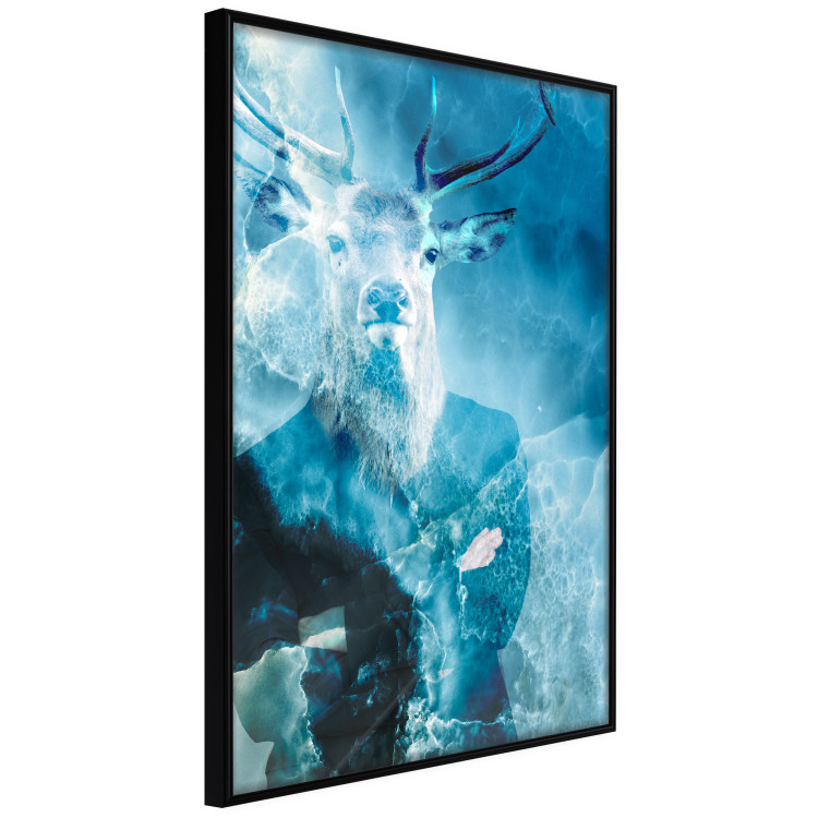 Wall Poster Forest King - whimsical abstraction of an animal in human form 131799 additionalImage 13