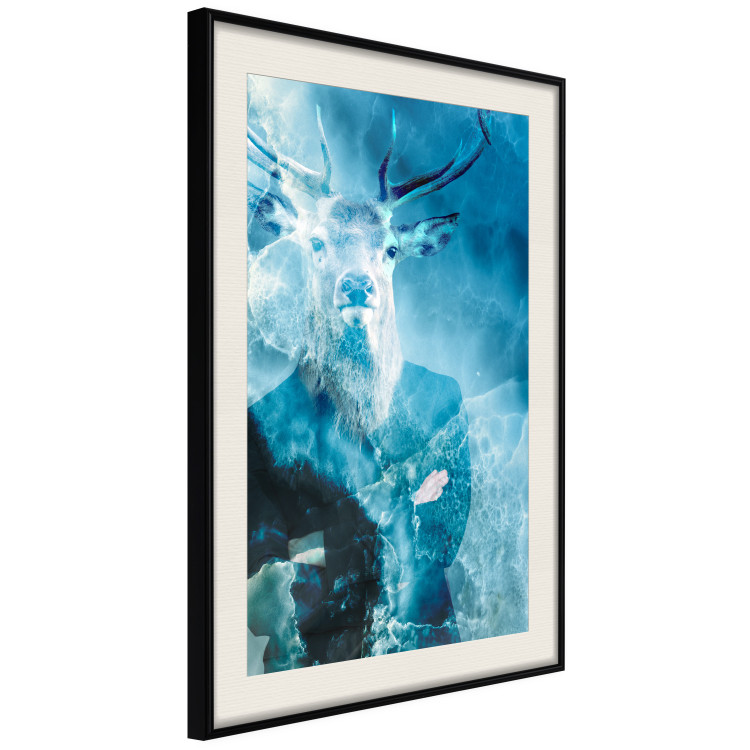Wall Poster Forest King - whimsical abstraction of an animal in human form 131799 additionalImage 2