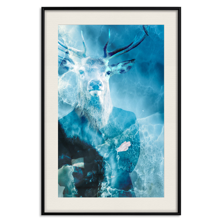 Wall Poster Forest King - whimsical abstraction of an animal in human form 131799 additionalImage 19