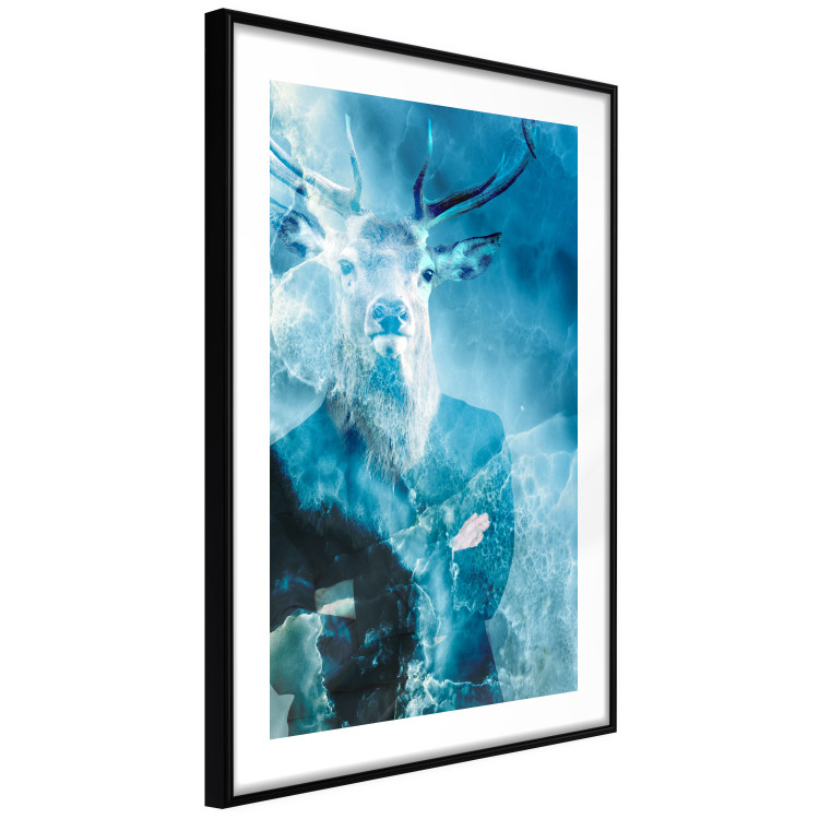 Wall Poster Forest King - whimsical abstraction of an animal in human form 131799 additionalImage 8