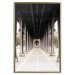 Wall Poster Pont de Bir-Hakeim - bike path with column architecture in sepia 132299 additionalThumb 19