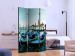 Room Divider Screen Gondolas on the Grand Canal (3-piece) - boats and beautiful Venice in the background 133099 additionalThumb 2