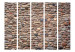 Room Separator Stone Varieties II - texture of colorful stones with gray background 133599 additionalThumb 3