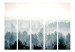 Room Separator Winter Forest II - misty forest landscape against a bright sky 134099 additionalThumb 3