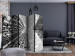 Room Separator Reach for the Sky II (5-piece) - black and white architectural landscape 134199 additionalThumb 4