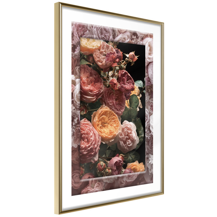 Wall Poster Garden Play - colorful bouquet of flowers on a contrasting background 134499 additionalImage 7