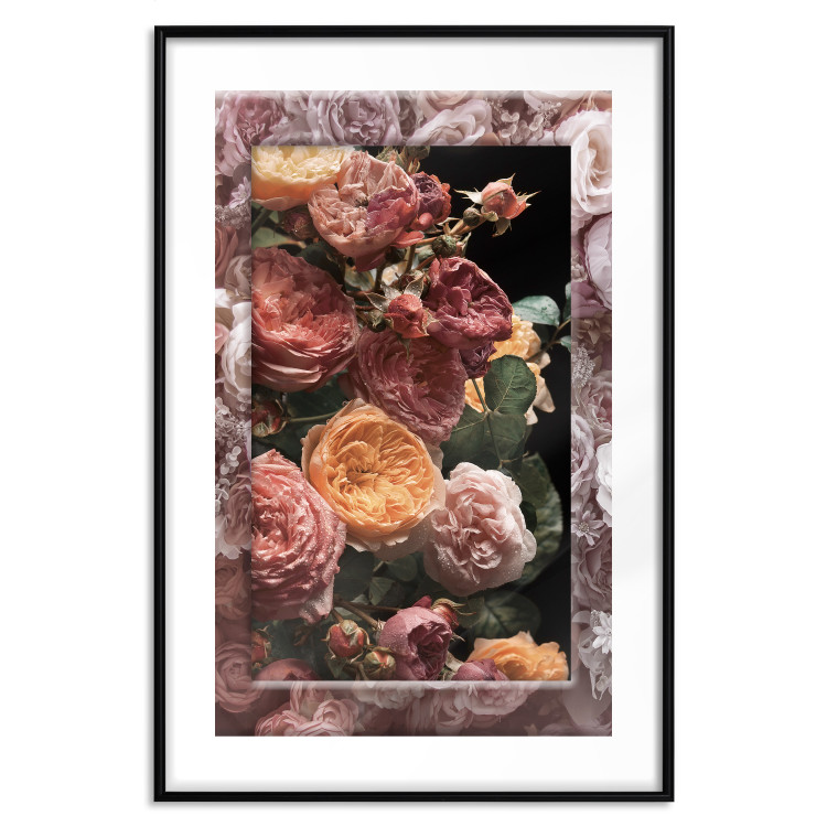 Wall Poster Garden Play - colorful bouquet of flowers on a contrasting background 134499 additionalImage 17