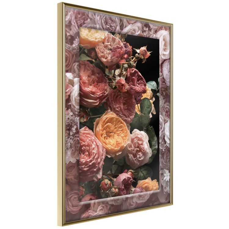 Wall Poster Garden Play - colorful bouquet of flowers on a contrasting background 134499 additionalImage 12