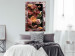 Wall Poster Garden Play - colorful bouquet of flowers on a contrasting background 134499 additionalThumb 4