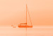 Wall Poster Summer Cruise - pastel seascape against a sunset backdrop 134999 additionalThumb 11