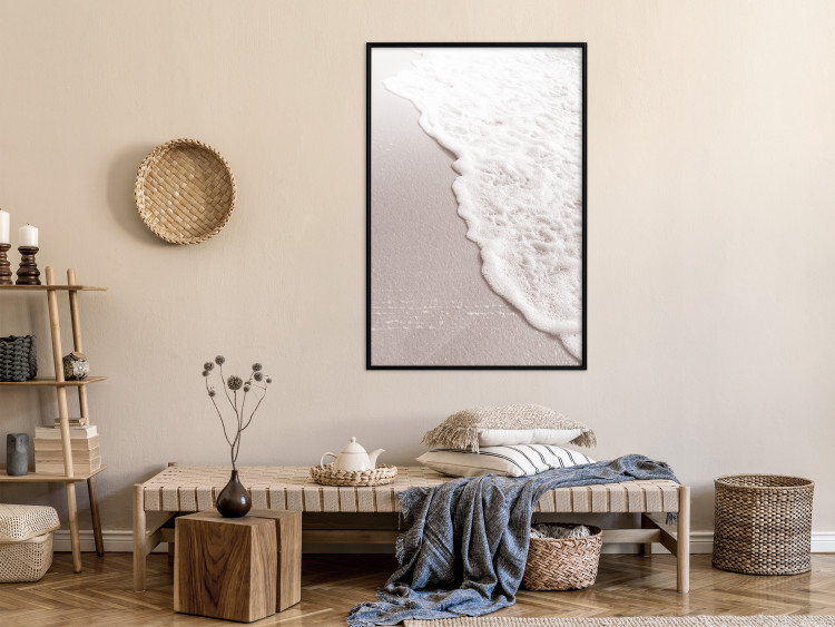 Wall Poster Seaside Stroll - summer beach landscape composition with sea wave 135299 additionalImage 19