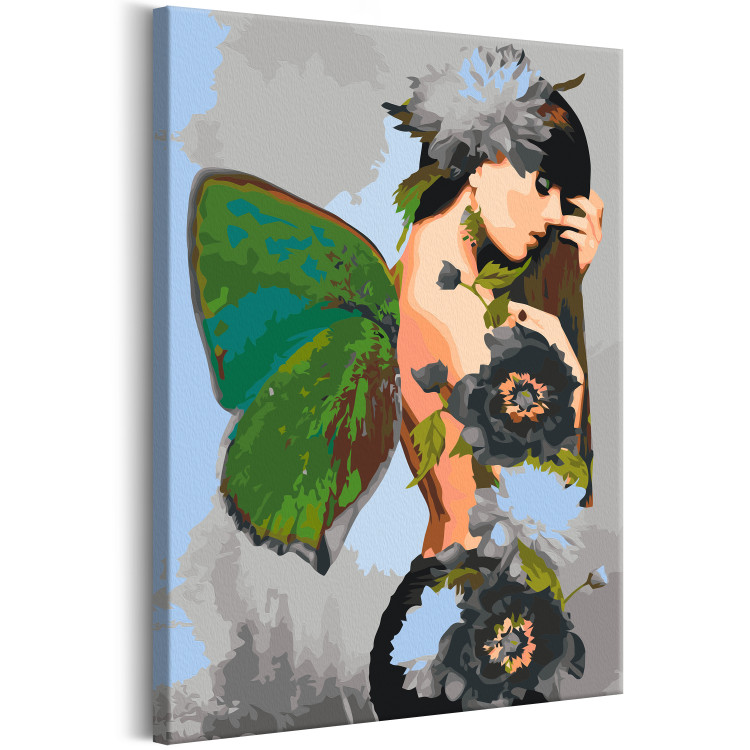 Paint by Number Kit Butterfly Woman 135399 additionalImage 6