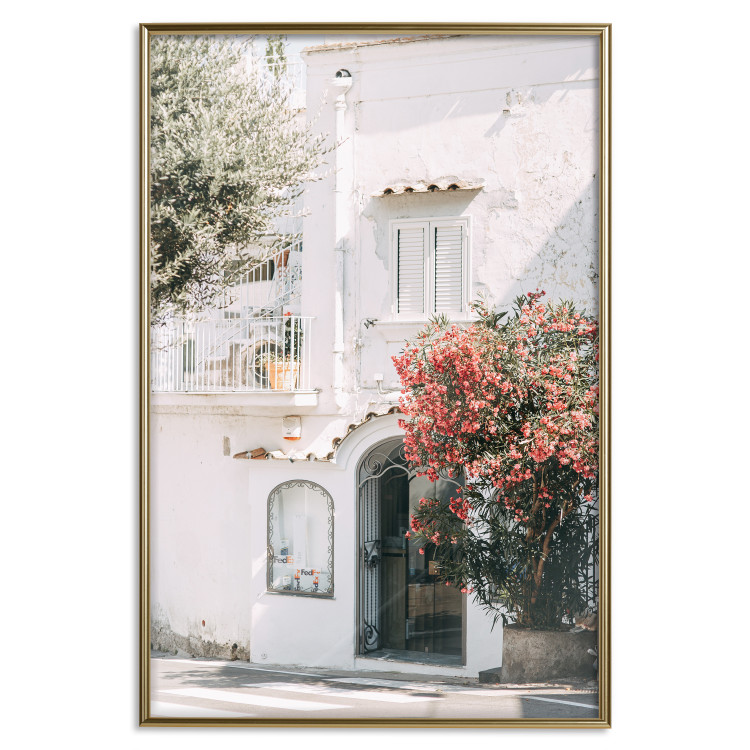 Wall Poster Amalfi - bright composition with white architecture against the backdrop of an Italian town 135899 additionalImage 27