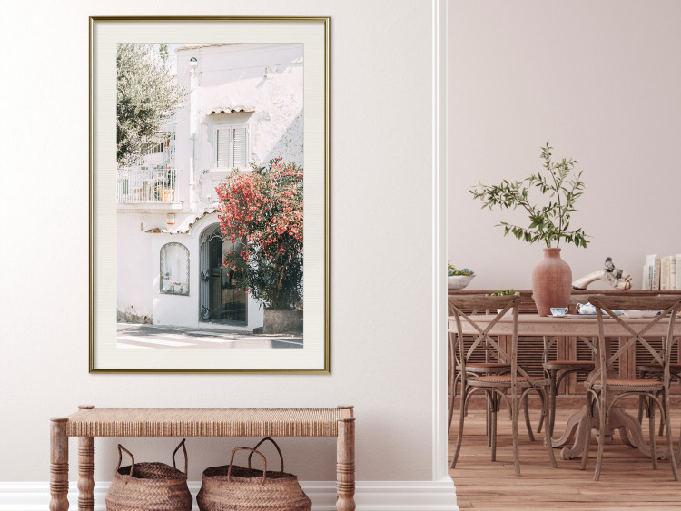 Wall Poster Amalfi - bright composition with white architecture against the backdrop of an Italian town 135899 additionalImage 23