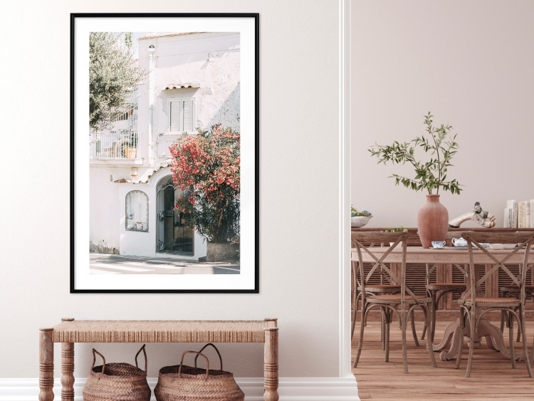 Wall Poster Amalfi - bright composition with white architecture against the backdrop of an Italian town 135899 additionalImage 12