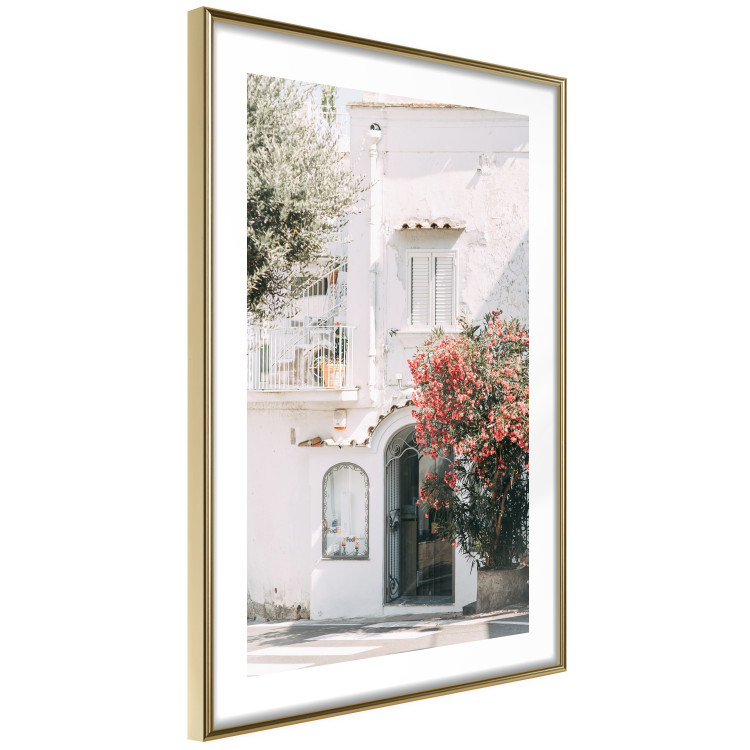 Wall Poster Amalfi - bright composition with white architecture against the backdrop of an Italian town 135899 additionalImage 2
