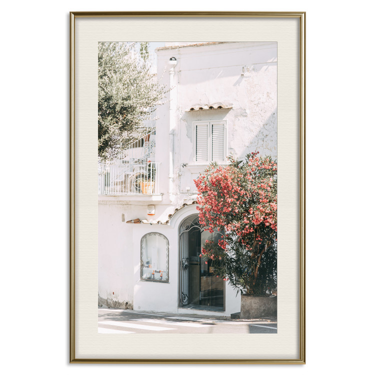Wall Poster Amalfi - bright composition with white architecture against the backdrop of an Italian town 135899 additionalImage 21