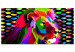 Large canvas print Rainbow Lion II [Large Format] 136399