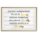 Poster Homemade Sentence - Inscription With Golden Words on the Background of White Boards 145299 additionalThumb 22