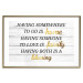 Poster Homemade Sentence - Inscription With Golden Words on the Background of White Boards 145299 additionalThumb 26