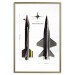 Wall Poster North American X-15 - Rocket Plane in Projection with Dimensions 146299 additionalThumb 18