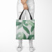 Shopping Bag Lightness of leaves - a subtle plant composition on a white background 147499 additionalThumb 2