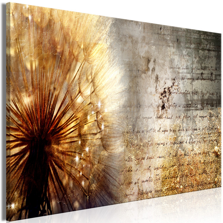 Large canvas print Golden Dandelion [Large Format] 148999 additionalImage 2