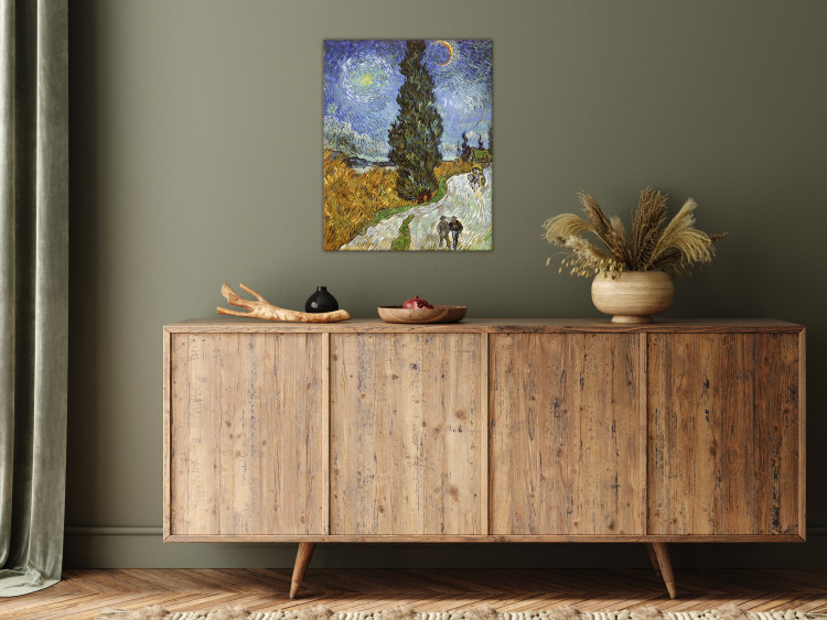 Art Reproduction Road With Cypress and Star 150399 additionalImage 3