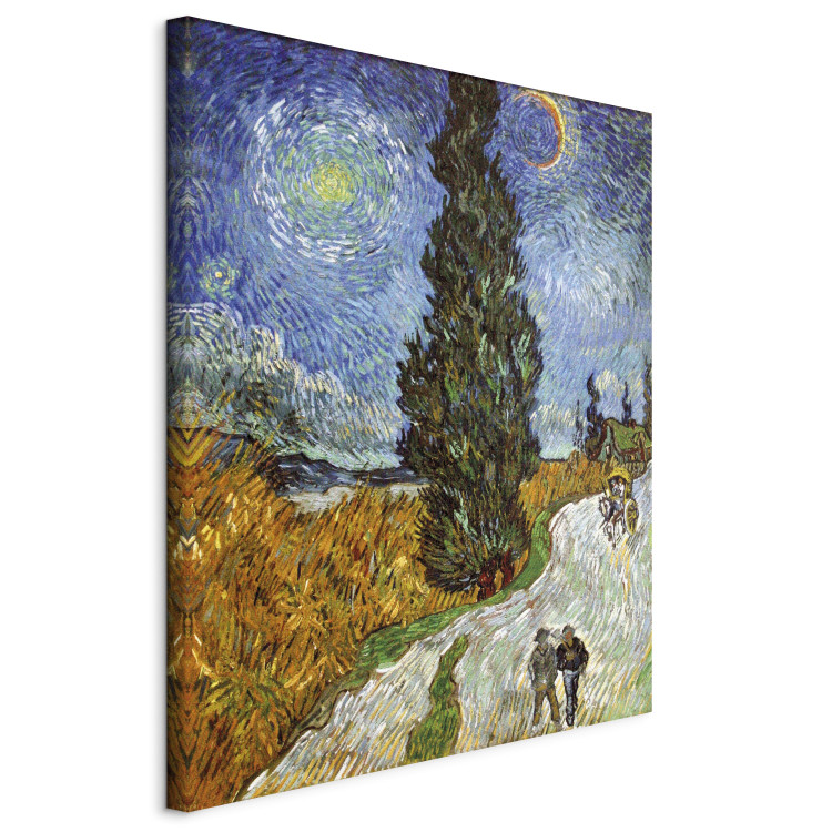 Art Reproduction Road With Cypress and Star 150399 additionalImage 2