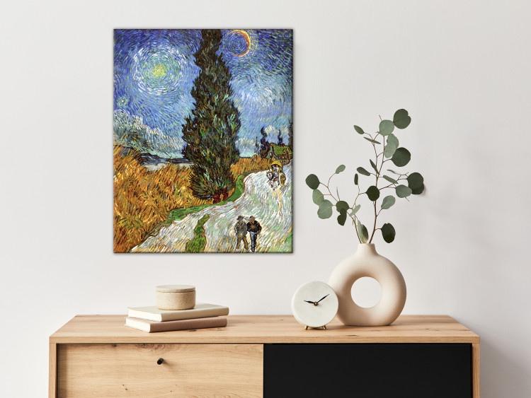 Art Reproduction Road With Cypress and Star 150399 additionalImage 5
