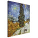 Art Reproduction Road With Cypress and Star 150399 additionalThumb 2