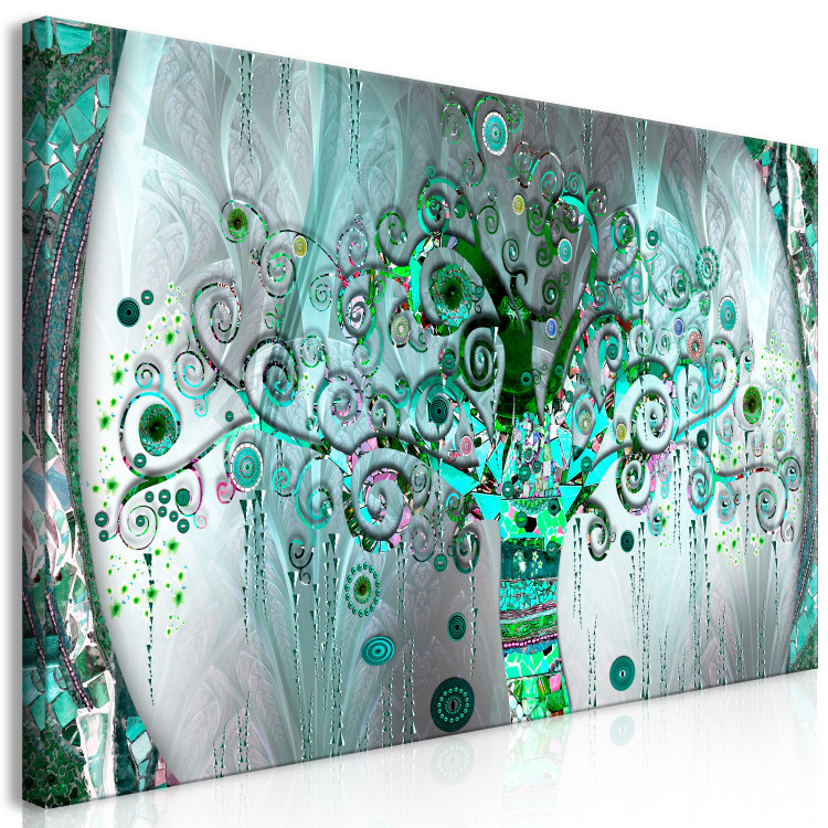 Large canvas print Emerald Magic Tree II [Large Format] 150699 additionalImage 2