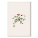 Canvas Christmas Mistletoe - Watercolor Illustration of a Branch With a Red Ribbon 151699 additionalThumb 7