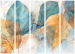 Room Separator Delicate Breeze of Autumn - Subtle Leaves on an Abstract Background II [Room Dividers] 151799 additionalThumb 3