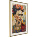 Wall Poster Frida Kahlo - Mosaic Portrait Inspired by Klimt’s Style 152199 additionalThumb 10