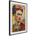 Wall Poster Frida Kahlo - Mosaic Portrait Inspired by Klimt’s Style 152199 additionalThumb 9