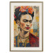 Wall Poster Frida Kahlo - Mosaic Portrait Inspired by Klimt’s Style 152199 additionalThumb 24