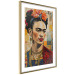 Wall Poster Frida Kahlo - Mosaic Portrait Inspired by Klimt’s Style 152199 additionalThumb 8