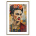 Wall Poster Frida Kahlo - Mosaic Portrait Inspired by Klimt’s Style 152199 additionalThumb 23