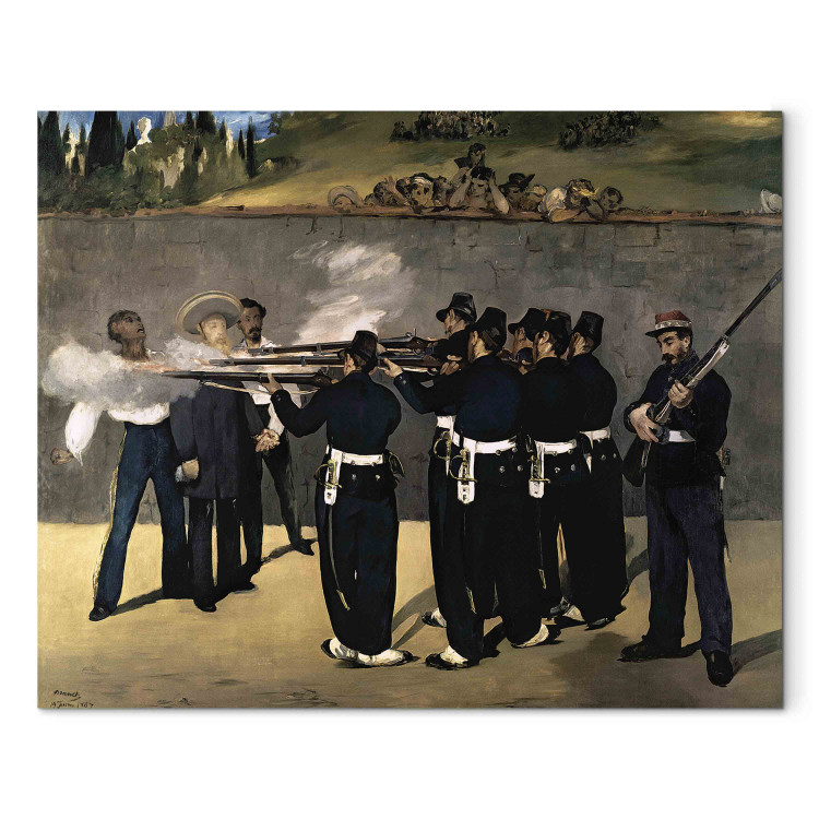 Reproduction Painting The Execution of the Emperor Maximilian 154299