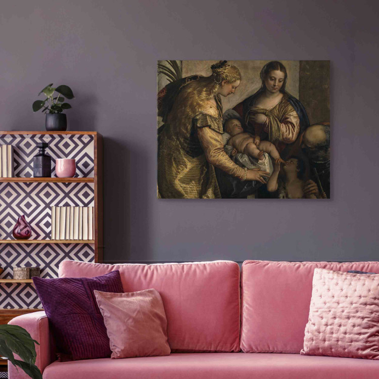 Art Reproduction The Holy family with Saint Barbara and the young John the Baptist 155799 additionalImage 3