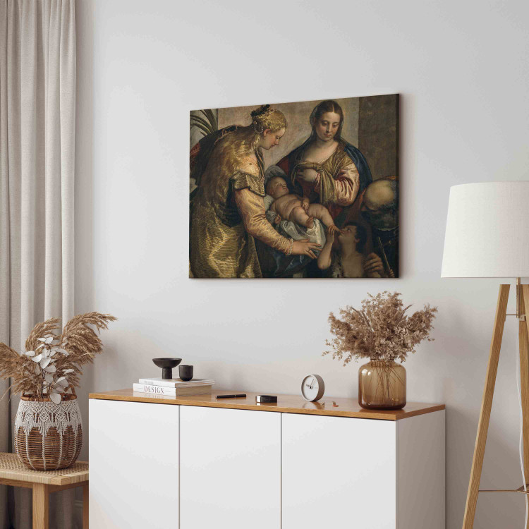 Art Reproduction The Holy family with Saint Barbara and the young John the Baptist 155799 additionalImage 5