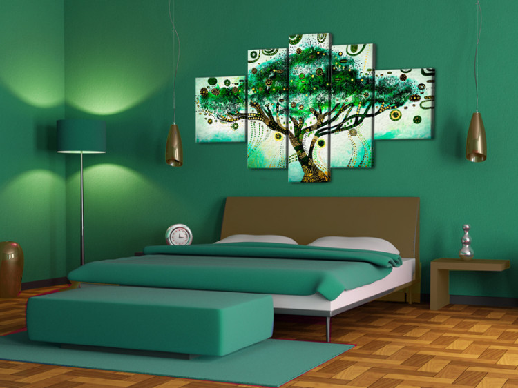 Canvas Green tree 49799 additionalImage 2