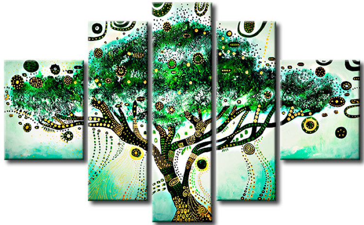 Canvas Green tree 49799