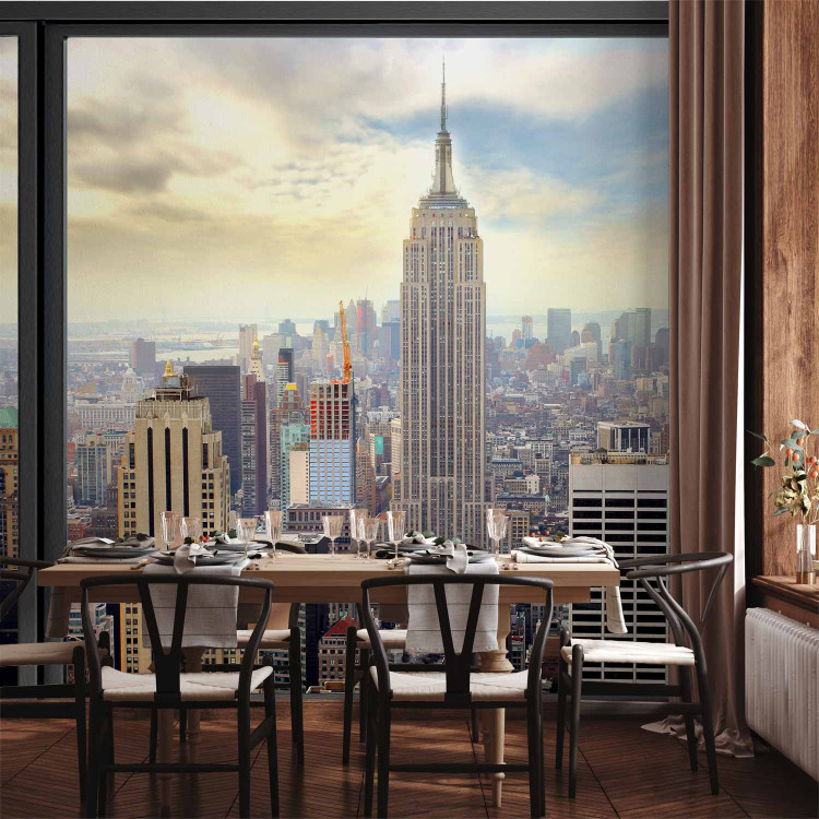 Photo Wallpaper Sunny Day in New York - Urban Architecture with Skyscrapers 60099 additionalImage 6