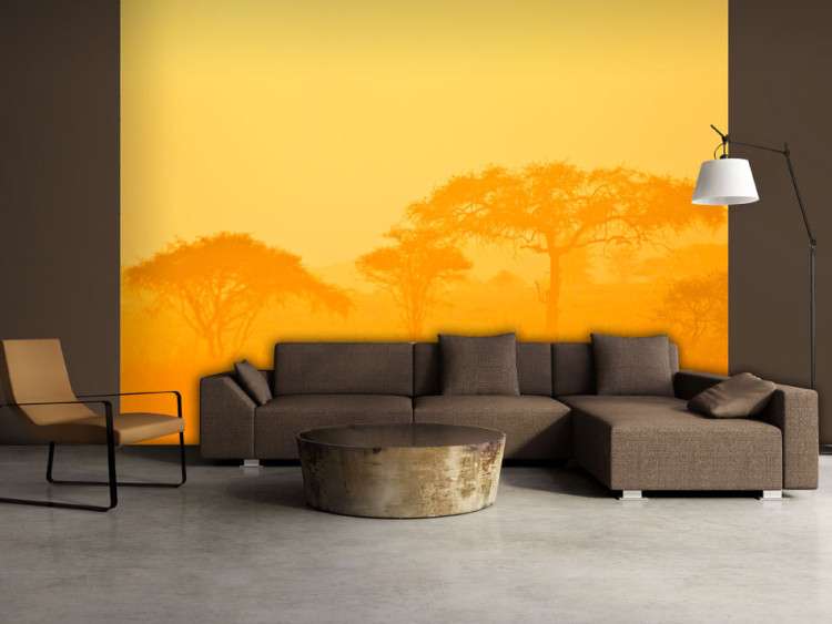 Wall Mural Orange savanna 61399