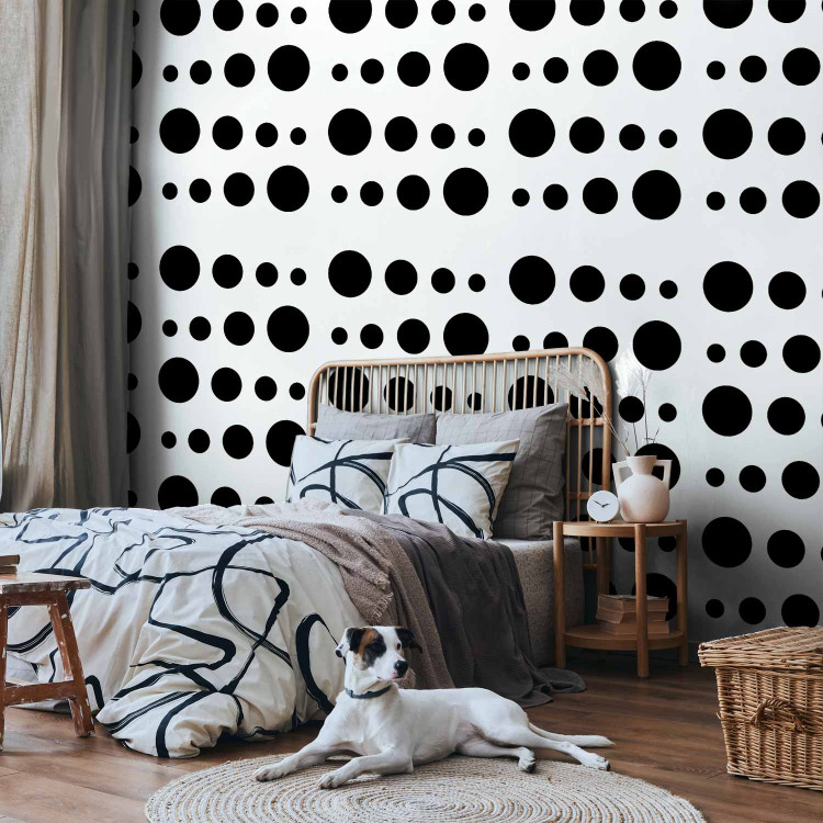 Modern Wallpaper Black dots 89399 additionalImage 9