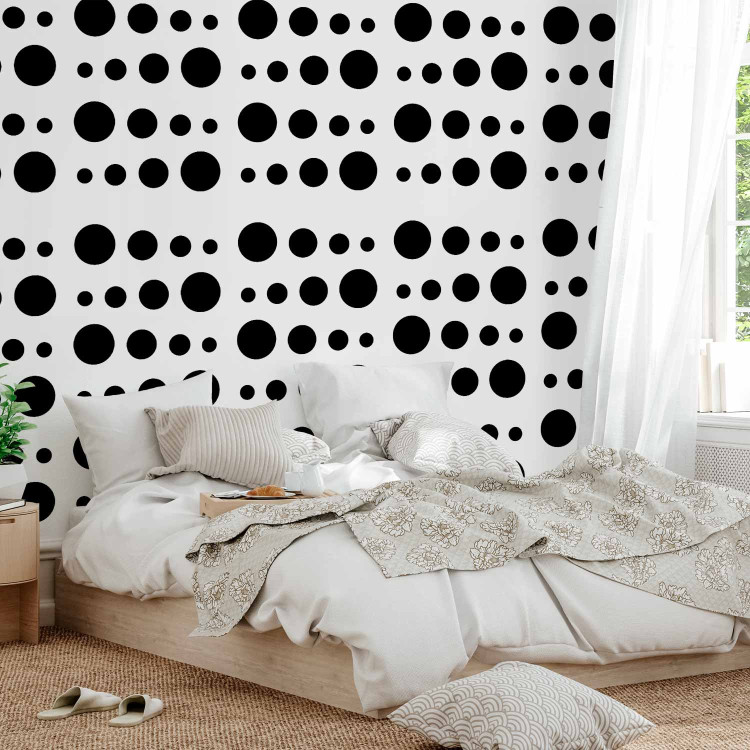 Modern Wallpaper Black dots 89399 additionalImage 4